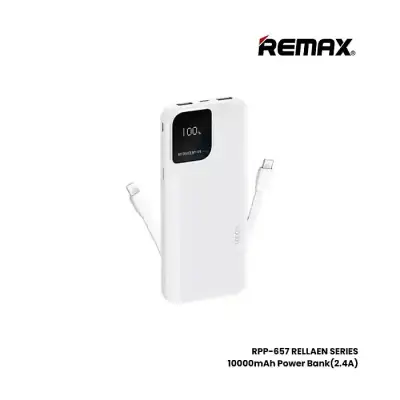 REMAX RPP-657 Rallaen Series 10000mAh Fast Charging Power Bank